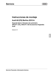 Audi 4N0.071.126 Instrucciones De Montaje