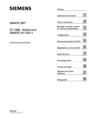 Siemens SIMATIC NET CP 1243-1 Instrucciones De Servicio