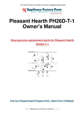 Pleasant Hearth PH26D-T Instrucciones De Montaje