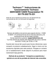 Technaxx Powerstation TX-231 Instrucciones De Funcionamiento