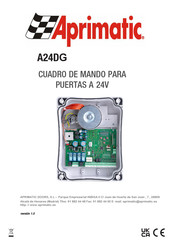 Aprimatic A24DG Manual Del Usuario