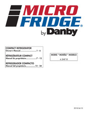 Danby MICROFRIDGE 4.5MF1R Manual Del Propietário