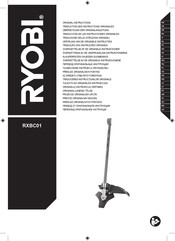 Ryobi RXBC01 Traducción De Las Instrucciones Originales