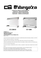 Orbegozo CV 1300 Manual De Instrucciones