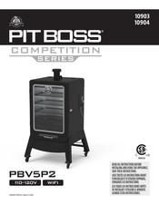 Pit Boss COMPETITION PBV5P2 Manual Del Usuario