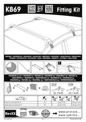 Yakima K869 Instrucciones De Montaje