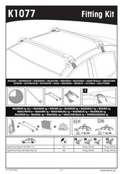 Yakima K1077 Instrucciones De Montaje