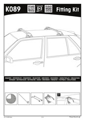 Yakima K089 Instrucciones De Montaje