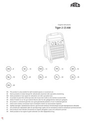 Frico Tiger Serie Manual