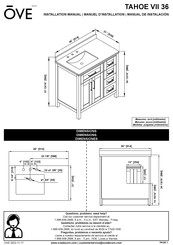 OVE TAHOE VII 36 Manual De Instalación