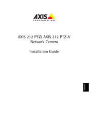 Axis Communications 212 PTZ-V Guia De Instalacion