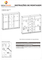 Siena móveis DE147-23 Instrucciones De Montaje