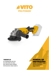 VITO PRO POWER VIBCRSFL20 Manual De Instrucciones