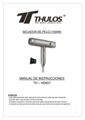 Thulos TH-HD807 Manual De Instrucciones