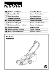 Makita BLM381 Manual De Instrucciones