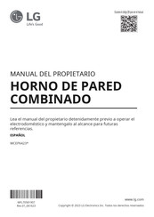 LG WCEP6423F Manual Del Propietário