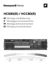 Honeywell Home HCC80 Montaje Y Funcionamiento