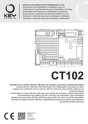 Key Automation 900CT102B Instrucciones Y Advertencias Para Su Instalación Y Uso