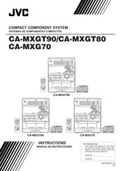 JVC CA-MXGT80 Manual De Instrucciones