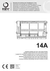 Key Automation 90014AB2 Instrucciones Y Advertencias Para Su Instalación Y Uso