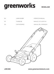 GreenWorks LMC406 Manual Del Operador