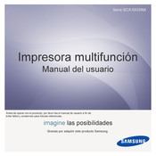 Samsung SCX-6555NX Serie Manual Del Usuario