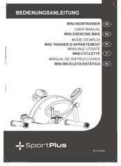 Sportplus SP-HT-0001 Manual De Instrucciones