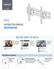 LEGRAND SANUS VUEPOINT FLT 2 Manual De Instrucciones