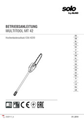 AL-KO CSA 4220 Traducción Del Manual Original De Instrucciones