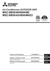 Mitsubishi Electric MXZ-SM36NAMHZ2 Manual De Instalación