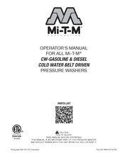 Mi-T-M Corporation CW-4004-5MV0 Manual Del Usuario