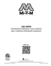 Mi-T-M Corporation CBA-3504-1MAH Manual Del Usuario