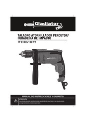 Gladiator PRO TP 813/4/120 1V Manual De Instrucciones Y Garantía