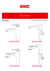 KWC 10.701.033.700FL Manual De Instalación Y Servicio