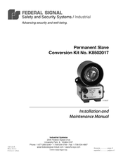 Federal Signal AudioMaster 310-MV Instrucciones De Instalación