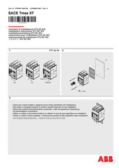 Abb SACE Tmax XT Instrucciones De Instalación