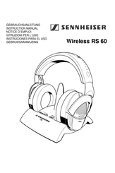 Sennheiser RS 60 Instrucciones Para El Uso