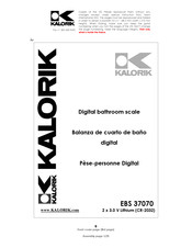 Kalorik EBS 37070 Manual De Instrucciones