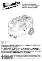 Milwaukee M18 FUEL 0888-20 Manual Del Operador