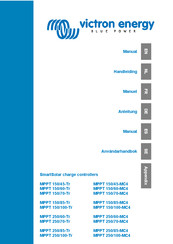 Victron energy SmartSolar MPPT 250/60-MC4 Manual