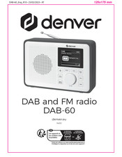 Denver DAB-60LW Manual Del Usuario