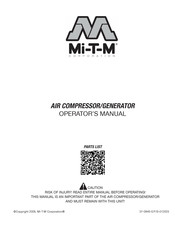 Mi-T-M Corporation AG2-SH13-BE Manual Del Usuario