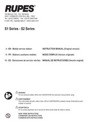 Rupes S245PL Manual De Instrucciones