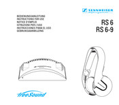 Sennheiser free Sound RS 6 Instrucciones Para El Uso