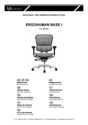 hjh OFFICE ERGOHUMAN BASE I 652299 Instrucciones De Montaje