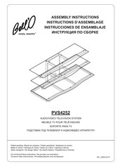 Bell'O PVS4252 Instrucciones De Ensamblaje