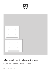 V-ZUG CookTop V4000 I604 Manual De Instrucciones