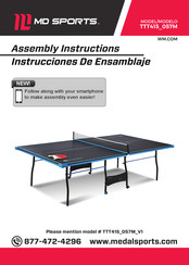 MD SPORTS TT415Y22013 Instrucciones De Ensamblaje