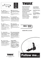 Thule Pacific 100 Instrucciones De Montaje