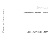 thomann Stairville CLB5 Compact LED Bar
RGBW Manual De Instrucciones